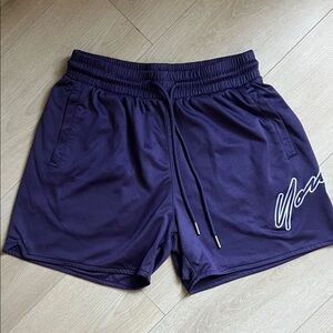 YoungLA Dark Purple Athletic Shorts